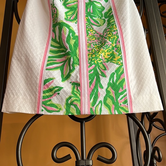 LILLY PULITZER Seeing Pink Elephants Strapless Angela Dress - Picture 5 of 10